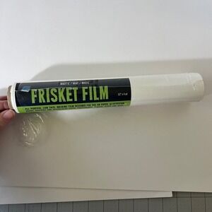 Grafix Matte Frisket Film 12in x 4yd Low‎ Tack Masking Film RLM124N NEW